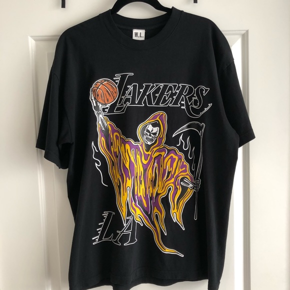 warren lotas lakers jersey